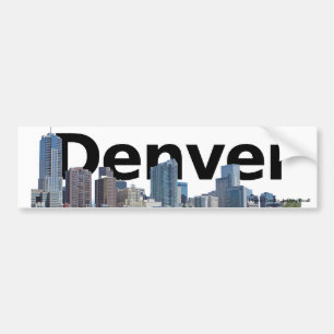 Autocollant De Voiture Adhésif pour pare-chocs d'horizon de Denver
