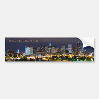 Autocollant De Voiture Adhésif pour pare-chocs d'horizon de Denver