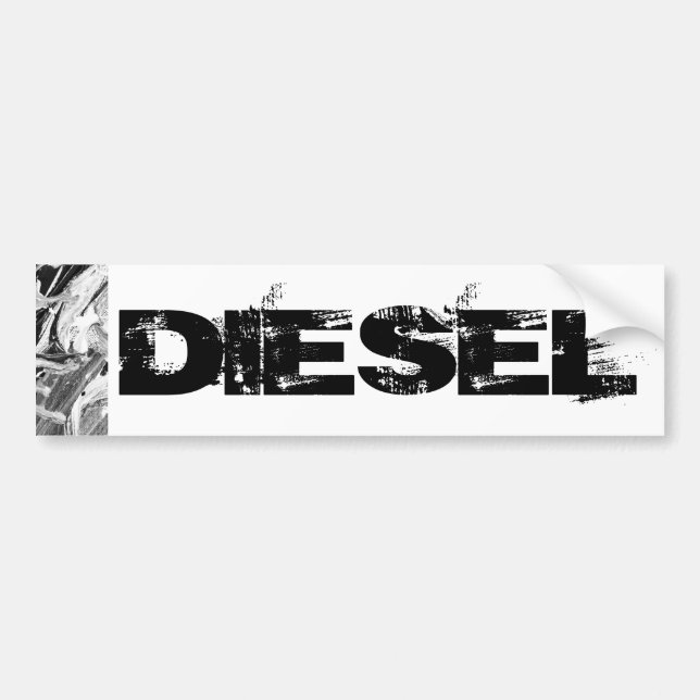 Autocollant De Voiture Adhésif pour pare-chocs diesel (Devant)