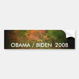 Autocollant De Voiture Adhésif pour pare-chocs d'OBAMA