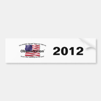Autocollant De Voiture Adhésif pour pare-chocs d'ObamaNation