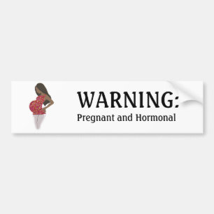 Autocollant De Voiture Adhésif pour pare-chocs DRÔLE enceinte et hormon