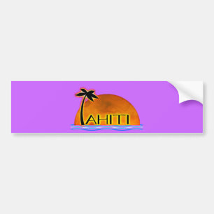 Autocollant De Voiture Adhésif pour pare-chocs du Tahiti