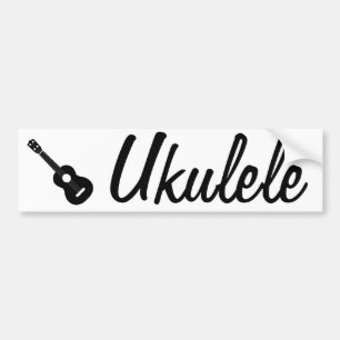 Autocollant De Voiture adhésif pour pare-chocs d'ukulélé