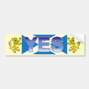 Autocollant De Voiture Adhésif pour pare-chocs effréné de lion écossais