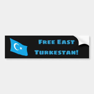 Autocollant De Voiture Adhésif pour pare-chocs est libre de Turkestan