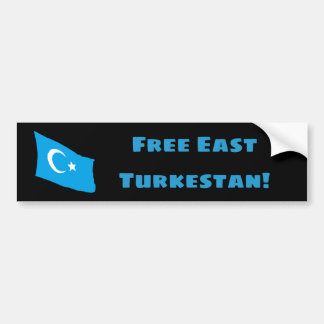 Autocollant De Voiture Adhésif pour pare-chocs est libre de Turkestan