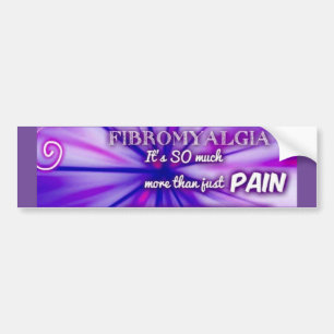 Autocollant De Voiture Adhésif pour pare-chocs fibro de douleur