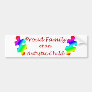 Autocollant De Voiture Adhésif pour pare-chocs fier de famille