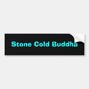 Autocollant De Voiture Adhésif pour pare-chocs froid en pierre de Bouddha