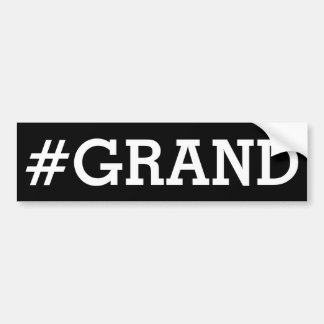 Autocollant De Voiture Adhésif pour pare-chocs grand : #GRAND