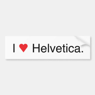 Autocollant De Voiture Adhésif pour pare-chocs helvetica