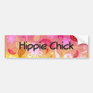 Autocollant De Voiture Adhésif pour pare-chocs hippie de motif de Paisle