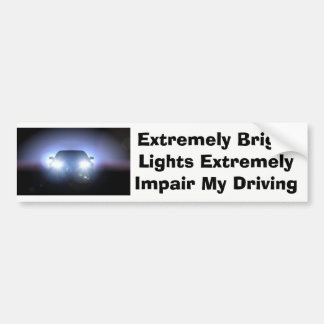 Autocollant De Voiture Adhésif pour pare-chocs intelligent de lumières