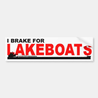Autocollant De Voiture Adhésif pour pare-chocs : Je freine pour LAKEBOATS