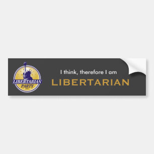 Autocollant De Voiture Adhésif pour pare-chocs libertaire