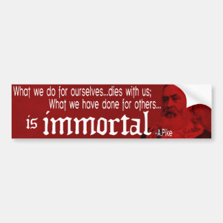 Autocollant De Voiture Adhésif pour pare-chocs - NO1 d'Albert Pike