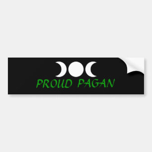 Autocollant De Voiture Adhésif pour pare-chocs païen fier