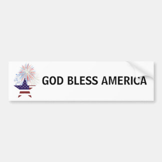 Autocollant De Voiture Adhésif pour pare-chocs patriote des USA