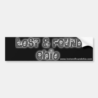 Autocollant De Voiture Adhésif pour pare-chocs perdu et trouvé de l'Ohio