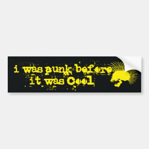 Autocollant De Voiture adhésif pour pare-chocs punk