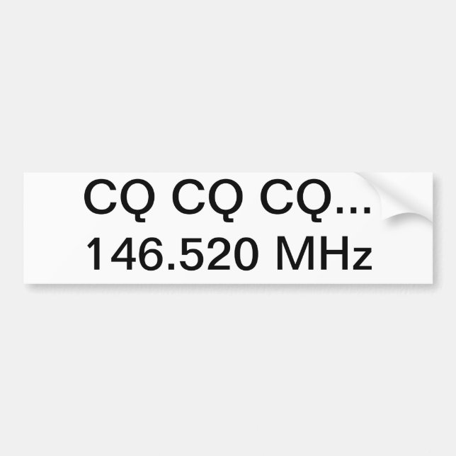 Autocollant De Voiture Adhésif pour pare-chocs recto national de (Devant)