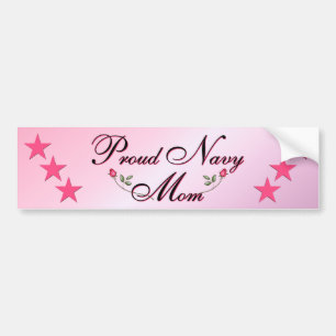 Autocollant De Voiture Adhésif pour pare-chocs rose et fier de maman de