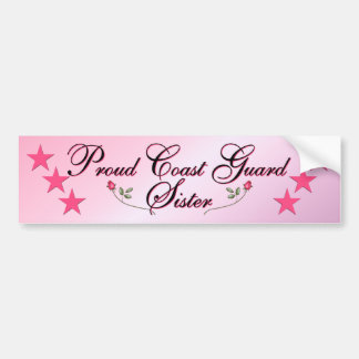 Autocollant De Voiture Adhésif pour pare-chocs rose et fier de soeur de