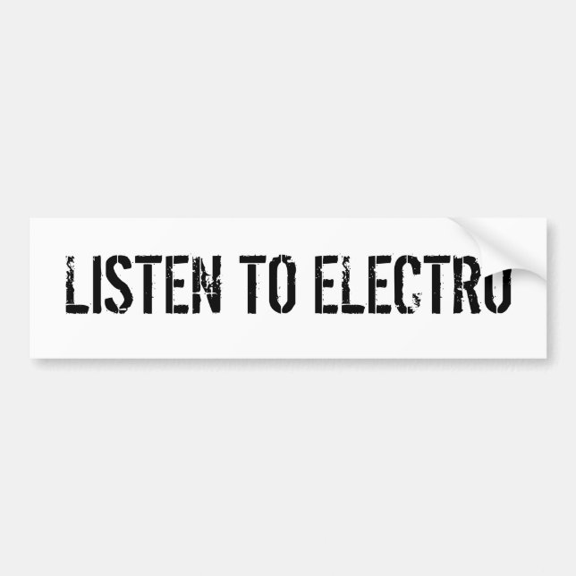 Autocollant De Voiture Adhésif pour pare-chocs sans titre (Devant)