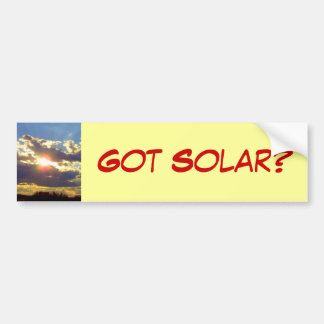 Autocollant De Voiture Adhésif pour pare-chocs solaire obtenu
