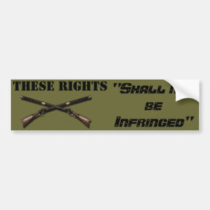 Autocollant De Voiture Adhésif pour pare-chocs vert d'armée - 2ème Amn