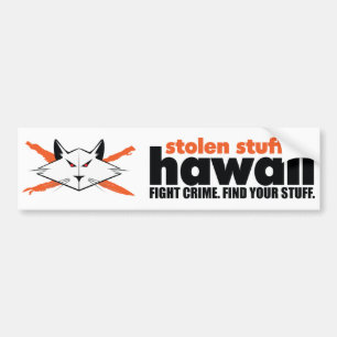 Autocollant De Voiture Adhésif pour pare-chocs volé d'Hawaï de substan