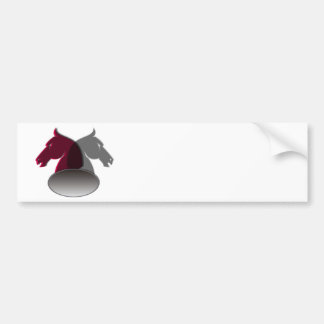 Autocollant De Voiture Adhésifs pour pare-chocs de chevaliers