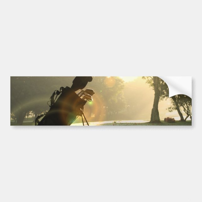 Autocollant De Voiture Adhésifs pour pare-chocs de golf (Devant)