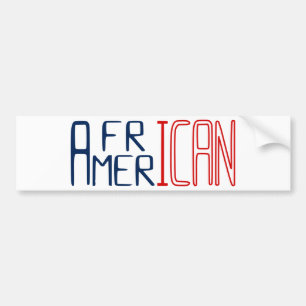 Autocollant De Voiture Africain-Américain