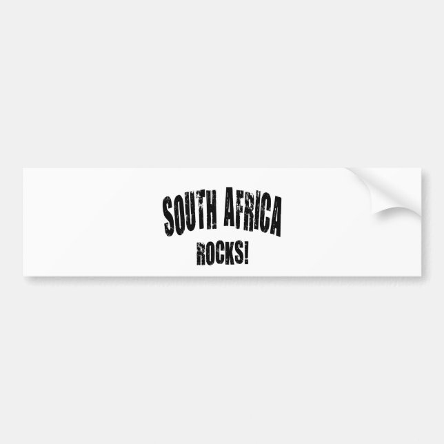 AUTOCOLLANT DE VOITURE AFRIQUE DU SUD (Devant)