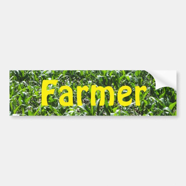 Autocollant De Voiture Agriculteur (Devant)