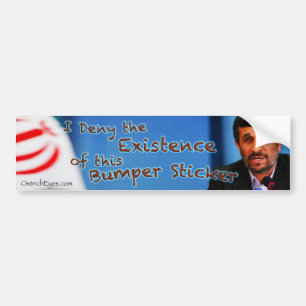 Autocollant De Voiture Ahmadinejad-Existence