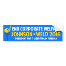 Aide sociale 2016 de Gary Johnson Libertarian Weld