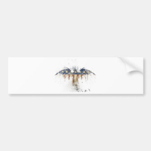 Autocollant De Voiture Aigle patriotique, US/USA, drapeau SAD