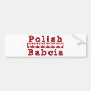 Autocollant De Voiture Aigles de Babcia polonais