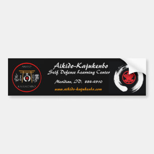 Autocollant De Voiture Aikido-Kajukenbo 2