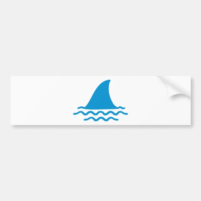 Autocollant De Voiture Aileron de requin (Devant)