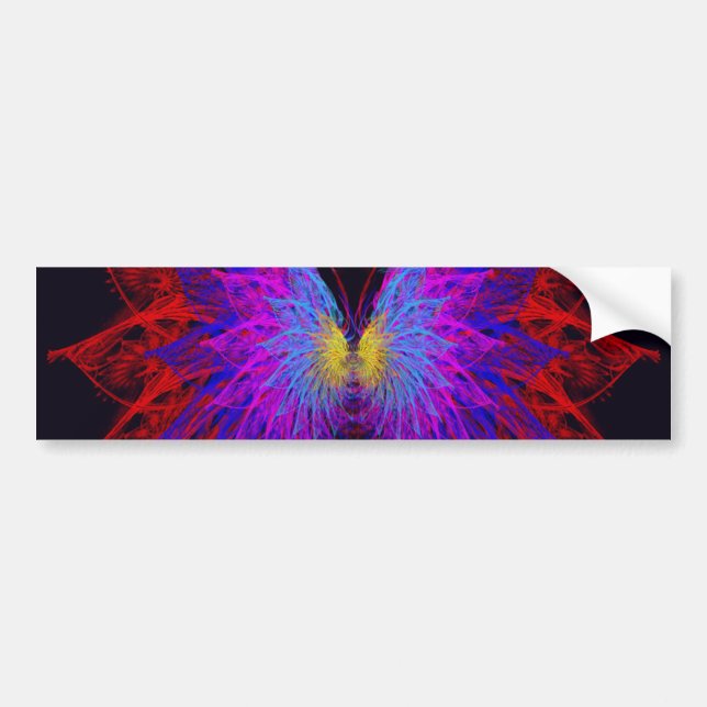 Autocollant De Voiture Ailes papillon (Devant)