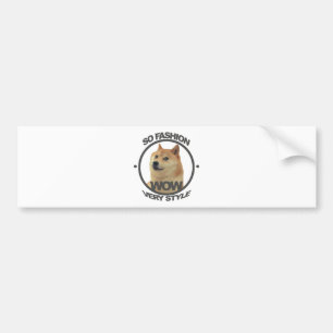 Autocollant De Voiture Ainsi mode, ainsi doge