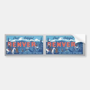 Autocollant De Voiture Air coloré frais de Denver conditionné par natur