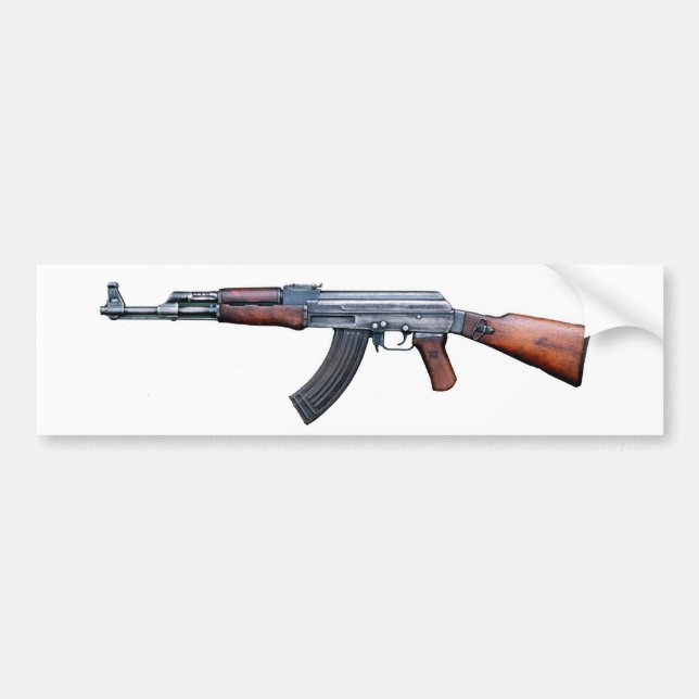 AUTOCOLLANT DE VOITURE AK-47 (Devant)