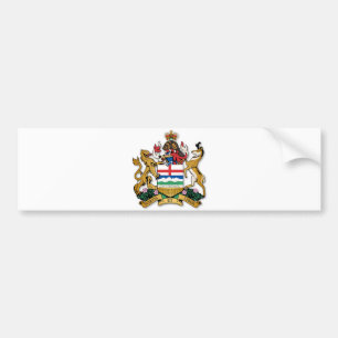 Autocollant De Voiture Alberta coat of arms