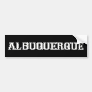Autocollant De Voiture Albuquerque