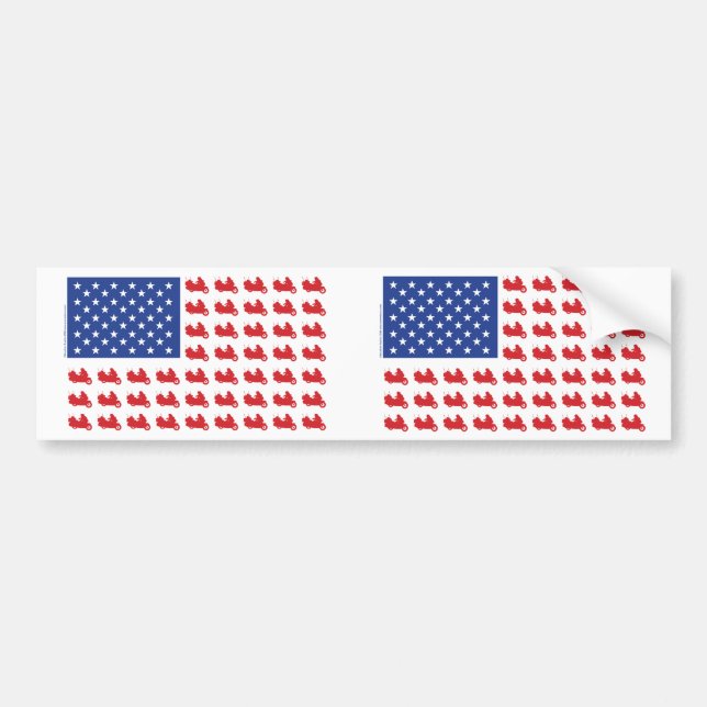 Autocollant De Voiture ALÉA-Drapeau À Cycle Automobile (Devant)